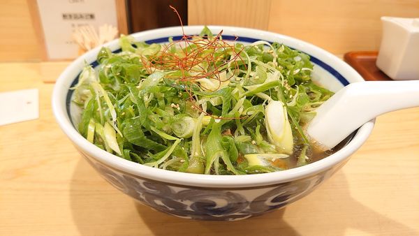 「九条ねぎラーメン」@利尻昆布ラーメン くろおびの写真