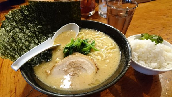 「【昼】豚骨のり」@横浜家系ラーメン 檜家の写真