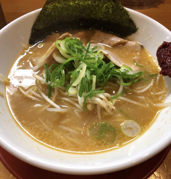 「味噌ラーメン」@らうめん 恵比朱 京都駅前店の写真