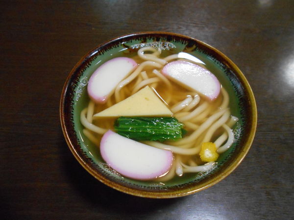 「おかめうどん」@にしきそば 浜田店の写真