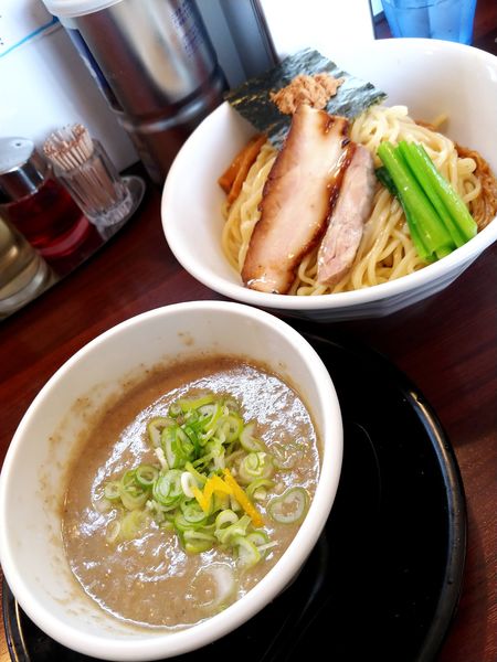 「濃厚鶏搾りつけそば」@麺の風 祥気の写真