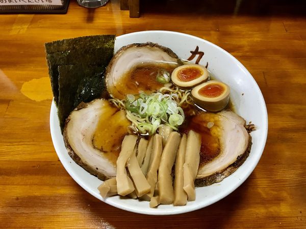 「チャーシューそば全部のせ」@中華そば屋 大泉 九の写真