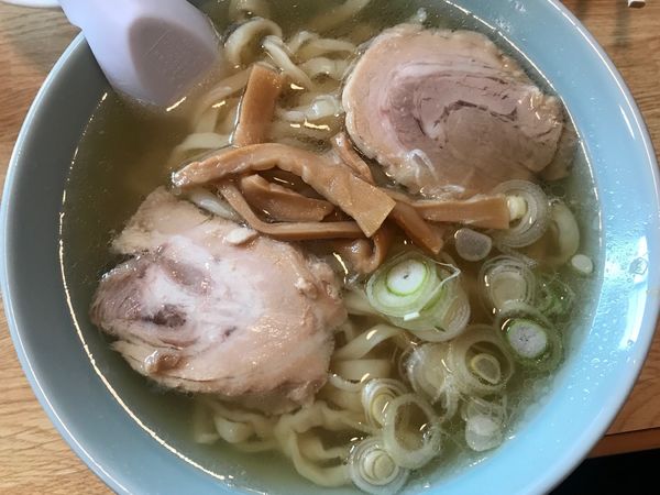 「ラーメン＋餃子＋ミニライス」@榮ラーメンの写真