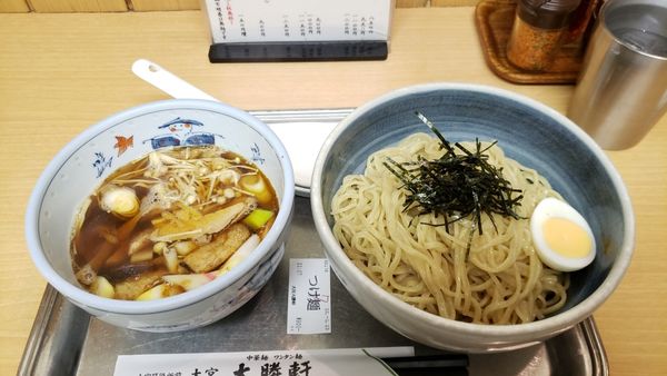 「きのこつけ麺850円」@大宮大勝軒の写真