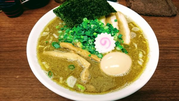 「特製とろりそば」@つけめん 三三㐂の写真