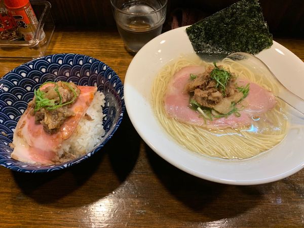 「牛すじ塩らぁめん」@Soupmenの写真