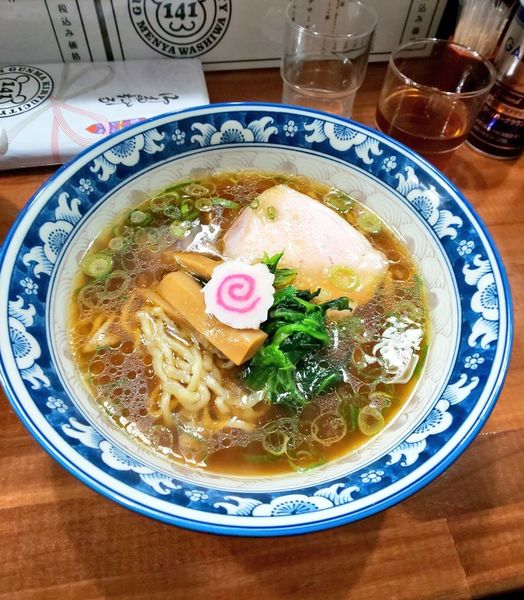 「ラーメン  750円」@麺屋わしわの写真