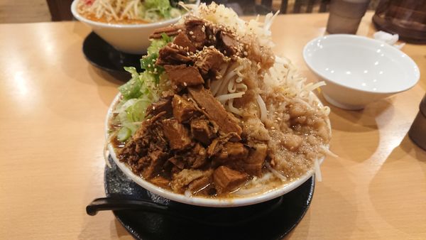 「源之丞アタック特盛1200円」@らーめん 源之丞の写真