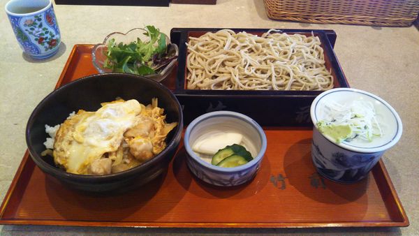 「ミニ親子丼セット（ランチセット）」@竹前の写真