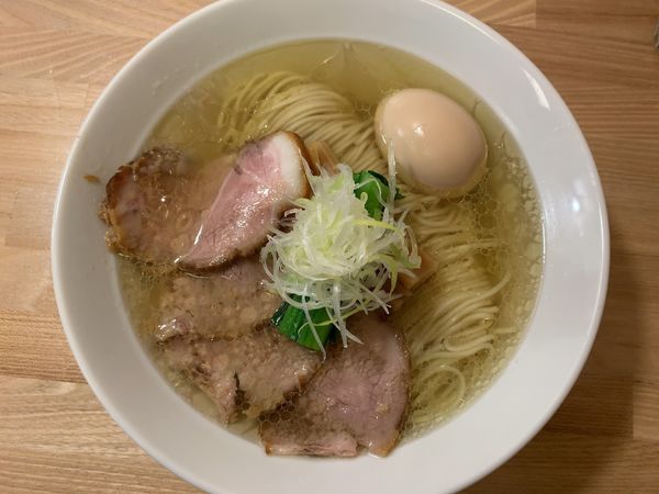 「特製白中華そば950円」@中華そば 心の写真