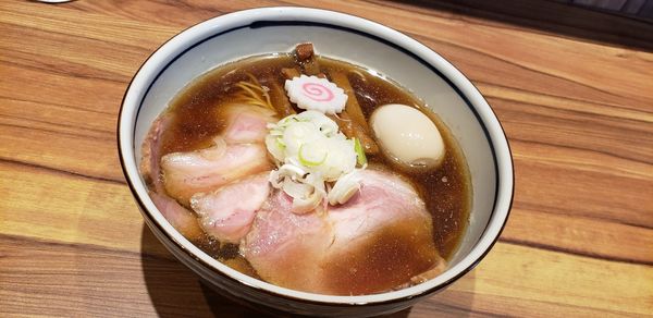 「醤油　全部のせ」@中華そば 堀川の写真