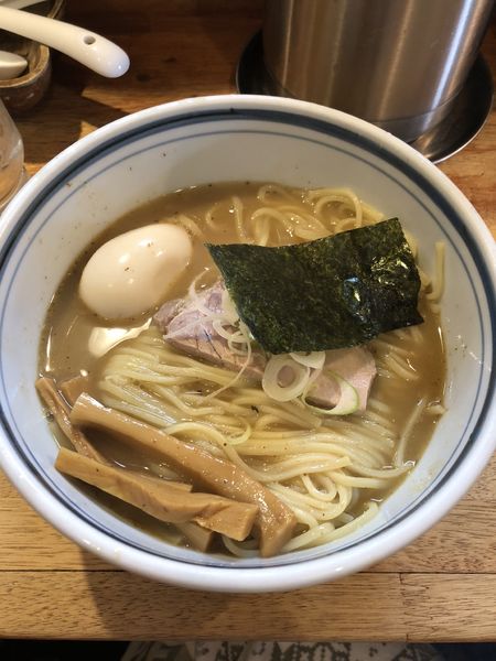 「らーめん＋味付け玉子」@こうかいぼうの写真