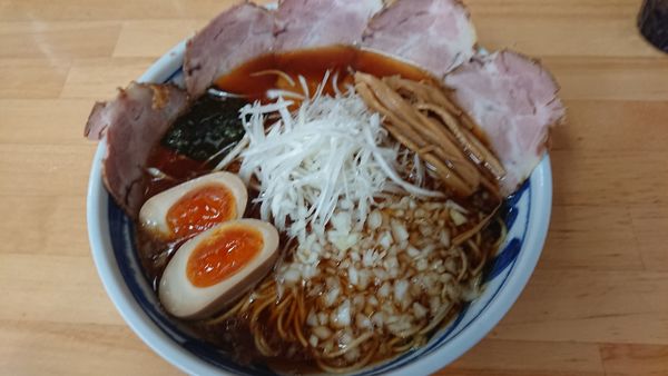 「ネギチャーシュー味玉ラーメン大盛り」@一陽来福の写真