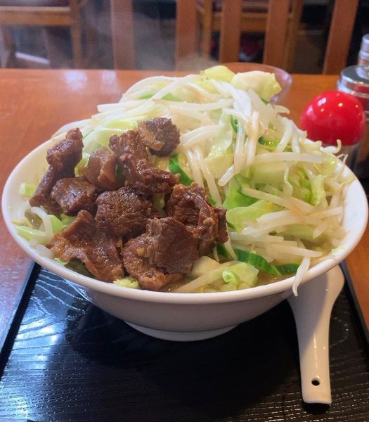 「牛すじ野菜ラーメン」@ラーメンあやの写真