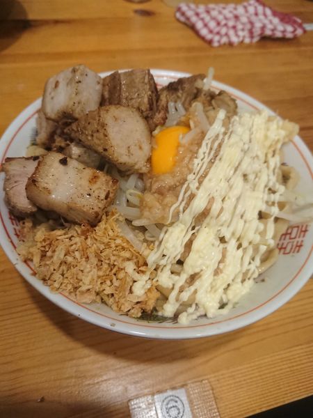 「汁なし」@自家製麺 まさきの写真