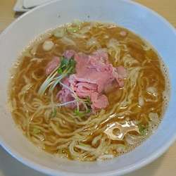 煮干しラーメン(白)＋ロースト牛タン丼