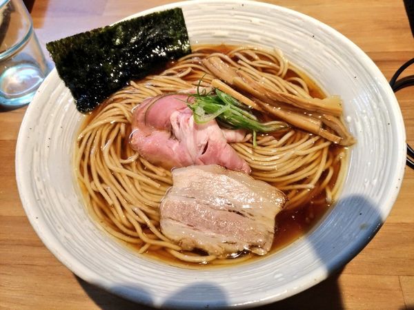 「山原地鶏の醤油らぁめん」@NAGISAの写真