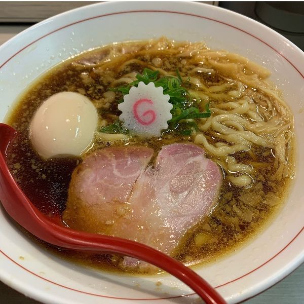 「味玉そば」@横浜中華そば 維新商店の写真