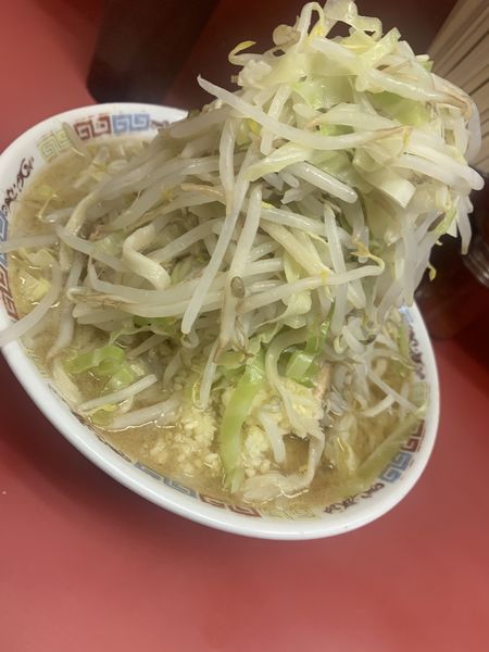 「大ラーメン豚入り」@ラーメン二郎 ひばりヶ丘駅前店の写真