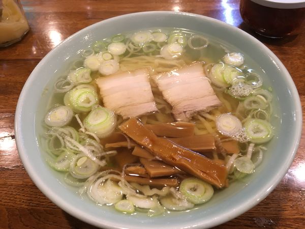 「醤油ラーメン」@丸信ラーメン 駅前店の写真