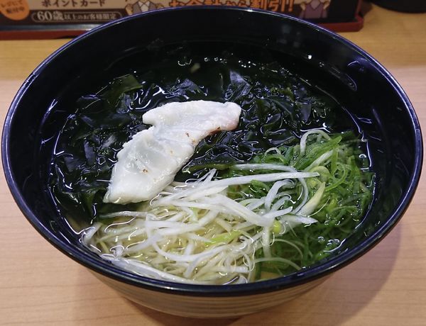 「鯛だし塩ラーメン＋お寿司多数」@スシロー 八千代高津店の写真