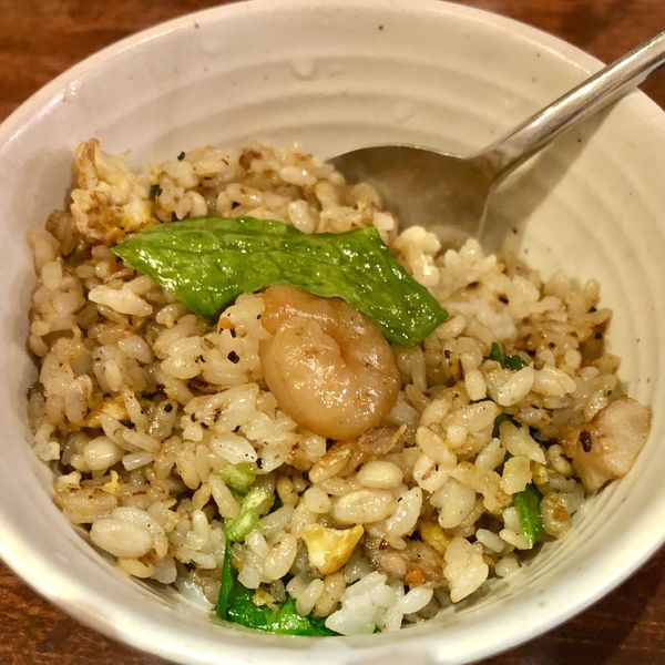 「エビレタスチャーハン50円」@海老丸らーめんの写真