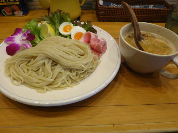 「みそつけ麺 850円  塩味玉 100円」@麺屋 Hulu-luの写真