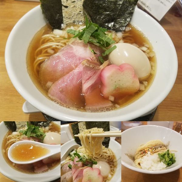 「特製煮干そば¥980+あえ玉¥200」@中華ソバ 篤々 TOKU-TOKUの写真