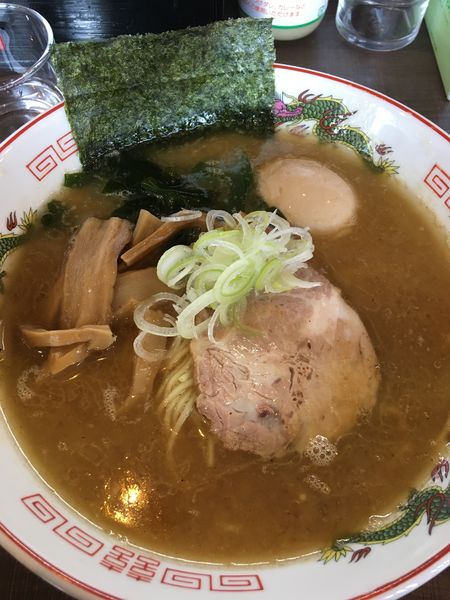 「ラーメン＋煮たまご」@らーめん やましろの写真