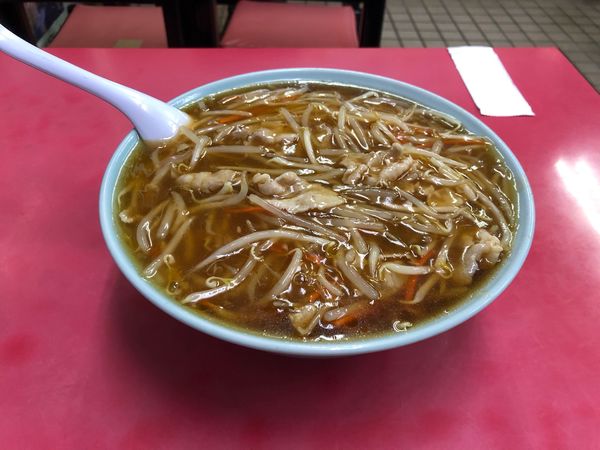 「もやしそば　650円」@北京料理 忠豊の写真