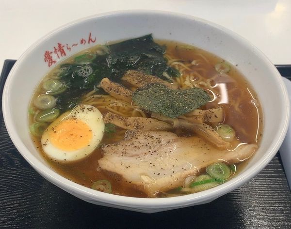 「愛情らーめん」@市川PA（首都高速湾岸線西行き)の写真