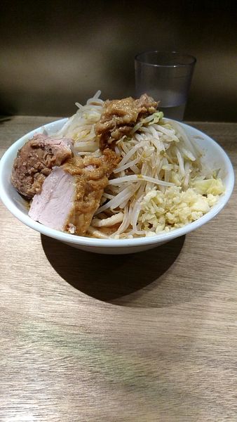 「エビラーメン1000円全増し」@MEN YARD FIGHTの写真