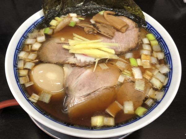 「特製中華そば」@中華そば 亀喜屋の写真