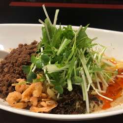 つゆ無し坦々麺