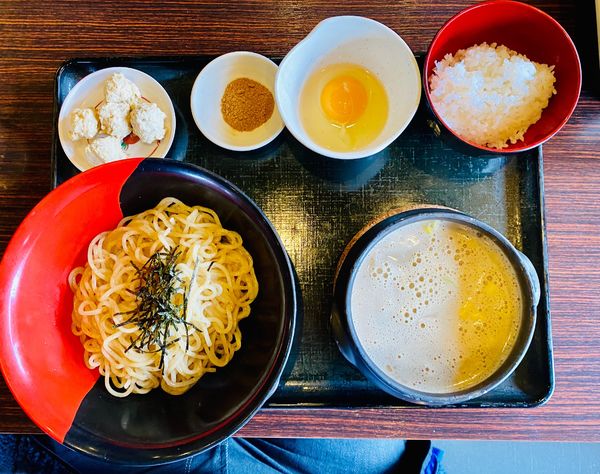 「鶏白湯つけ麺」@ら～めん 元喜神 押熊店の写真