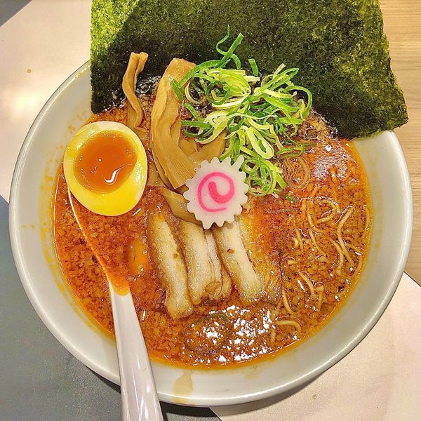 「スパイシー中洲ブラックSP 1130円」@IPPUDO SHIROMARU BASE 渋谷店の写真