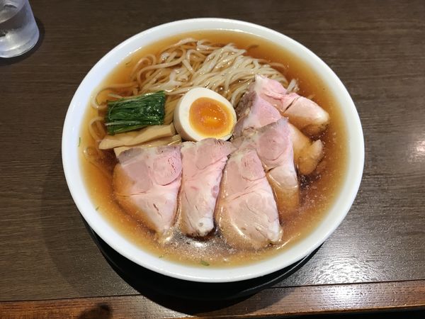 「新・山六そば【醤油・冷やし】」@麺創 なな家の写真