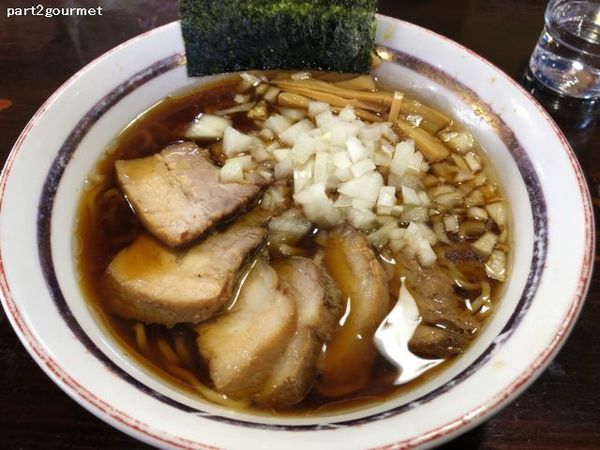 「ちゃーしゅーめん 玉ねぎ増し (850円)」@ら〜めん 日可里の写真