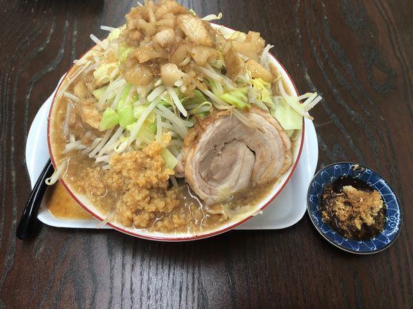 「らーめん全まし」@麺屋みつば＋クローバーの写真