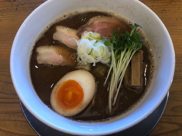 「焼きさばそば」@らぁ麺 めん奏心の写真