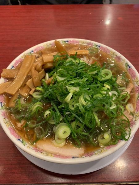 「メンマラーメン」@本家第一旭 たかばし本店の写真