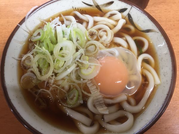 「月見うどん¥310」@つくば本店 駅前店の写真