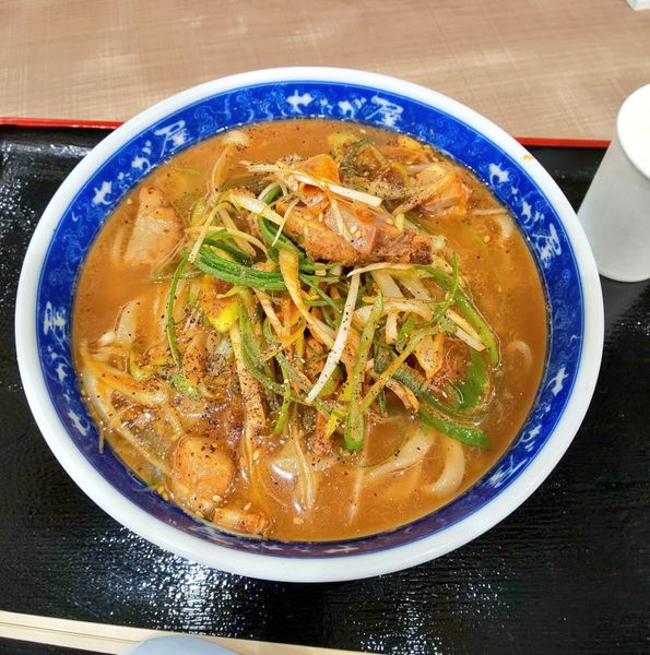 「深谷ねぎチャーシュー麺  1000円」@せたが屋 pasar蓮田店の写真