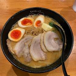 味噌とんこつラーメンTPチャーシューTPこだわり半熟卵TPバター