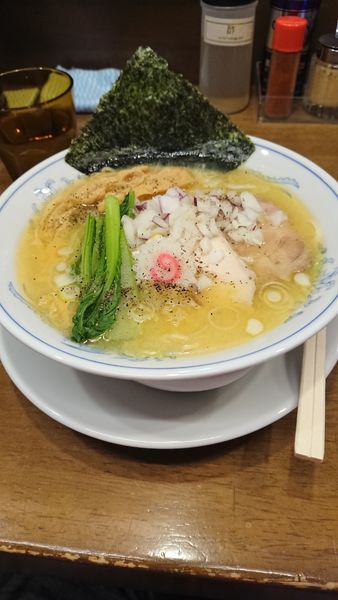 「濃厚鶏塩ラーメン」@らーめん曳舟の写真