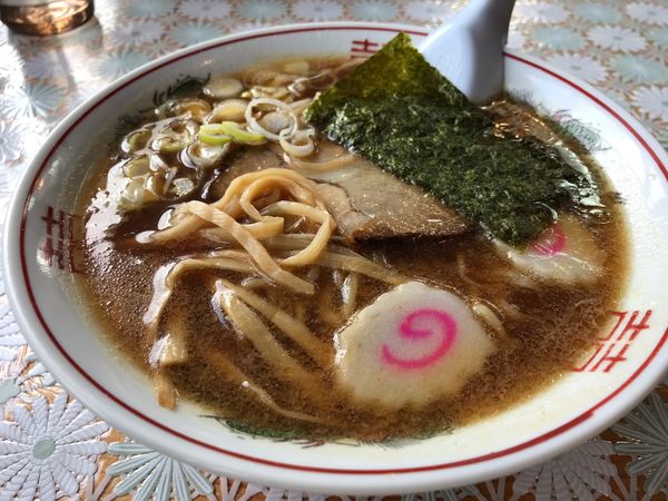 「手打ち中華そば醤油¥750」@のんきやの写真