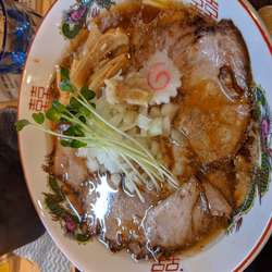 一周年限定黒豚肉そば