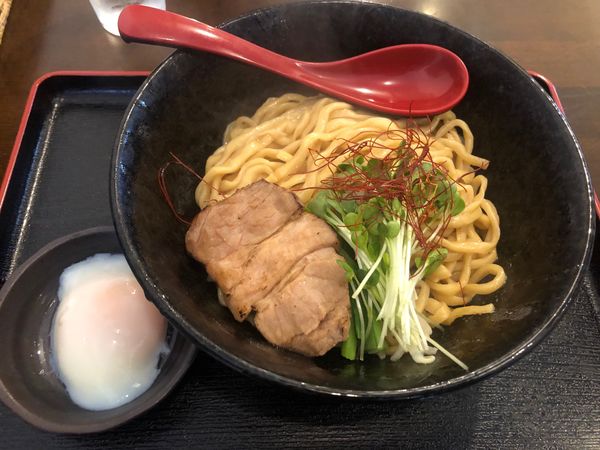 「油そば 醤油 大盛 880円」@汁なし麺専門店 Mendesignの写真