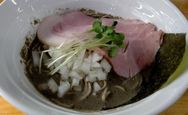 「ヤバニボ」@めんや天夢の写真