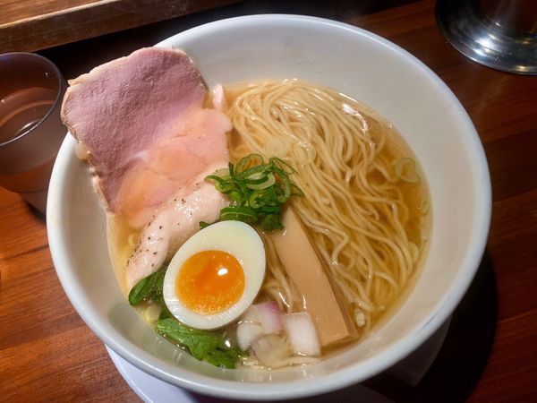 「京鴨とノドグロ煮干しそば」@拳ラーメンの写真